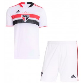 Jalkapallo Pelipaidat São Paulo Lasten Kotipaita 2021-2022 Lyhythihainen